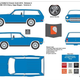 1972 Chevy Vega Wagon. I wasn’t aware that a Chevy shooting brake (hey, it’s a 2 door wagon, it counts) existed, but now that I know it does I want it.